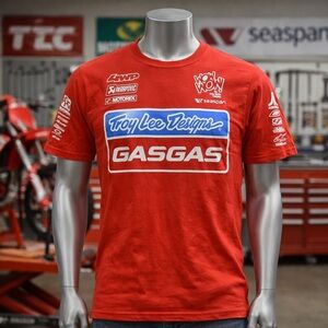 Troy Lee Designs Red Short Sleeve Tee